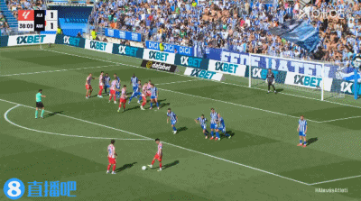 半场-马竞暂1-1阿拉维斯 小西蒙尼赛季首球索尔洛特送点